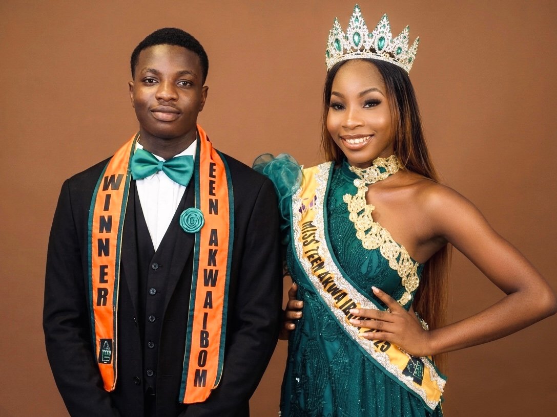 Kelly Okon and John Ibok Emerge Winners of Miss Teen and Mr Teen Akwa Ibom 2026 Pageant